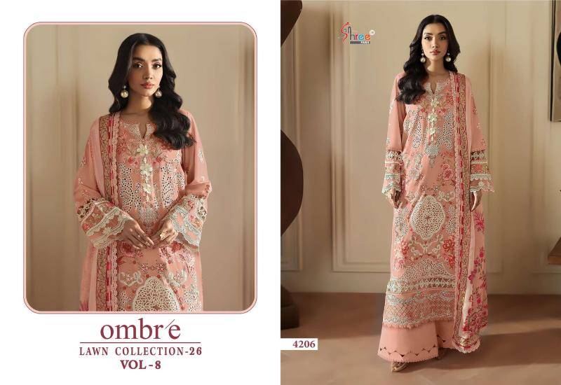 Shree fabs ombre vol 8 Wholesale designer salwar kameez in Mumbai